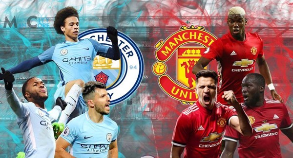 Trận đấu Derby giữa Manchester City và Manchester United 